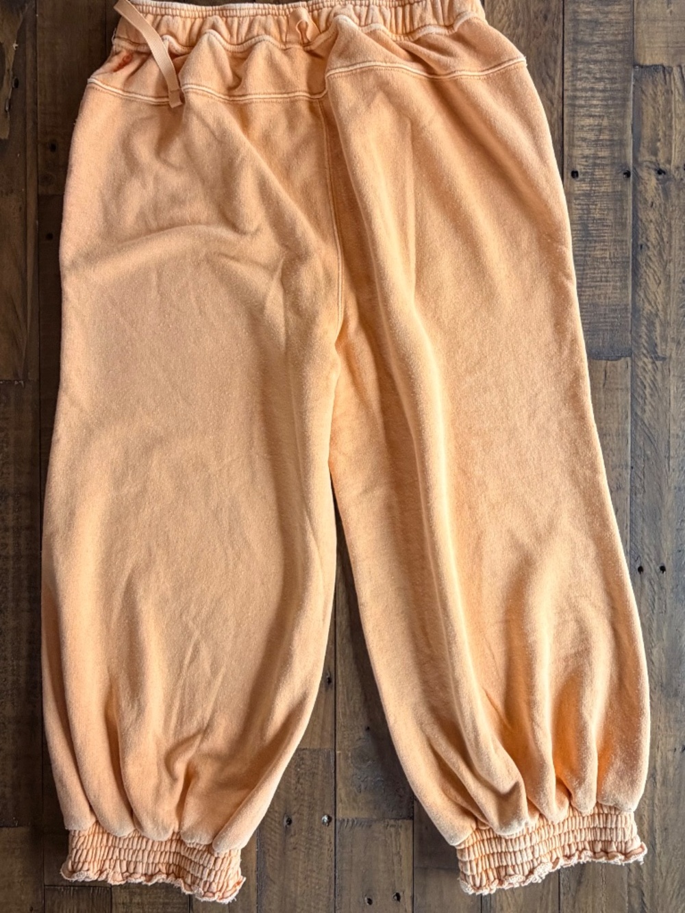 FP Movement Lightweight Joggers Sweatpants Orange Size M Drawstring Athleisure - Picture 2 of 4